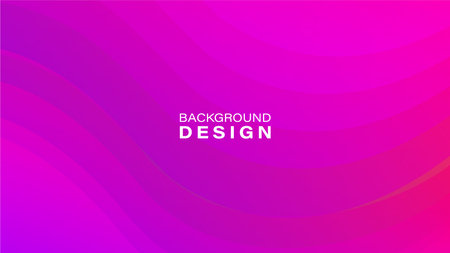 Gradient Purple and pink Wave Background design,abstract background design. Dynamic shape composition. Vector illustrationのイラスト素材