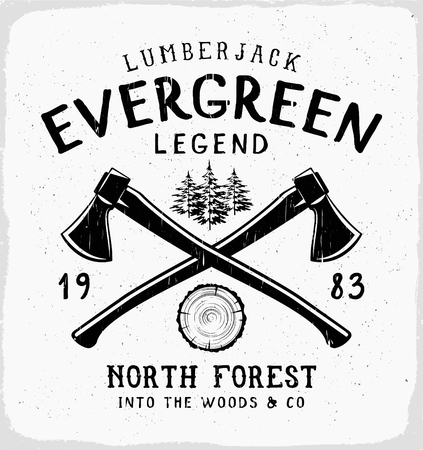 Vector graphic for fashion and printing. Vintage effects are easily removable.のイラスト素材