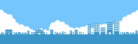 City landscapeのイラスト素材