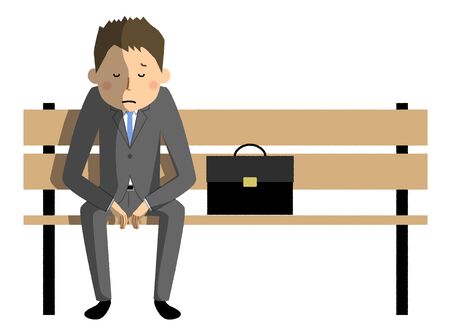 Businessman, Failureのイラスト素材