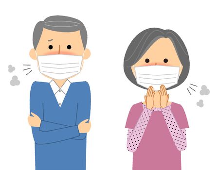 Family, Cold, Influenzaのイラスト素材