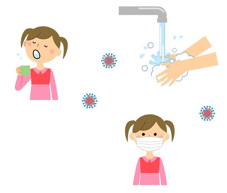 Infectious Disease Prevention, Measuresのイラスト素材