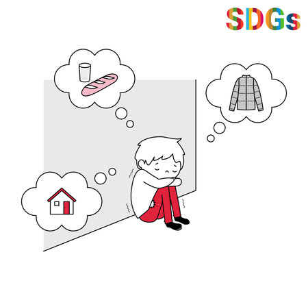 SDGs image. Image illustrationのイラスト素材