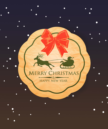 Christmas, Santa has comingの写真素材