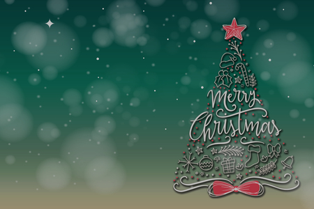 Light christmasの写真素材