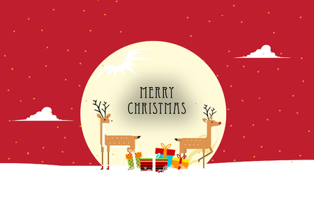 Christmas greeting cardの写真素材