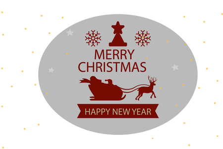 Christmas greeting cardの写真素材