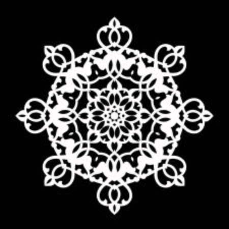 Mandala design for coloring page, illustration, tattoo, symbol, ornament lace patternの写真素材