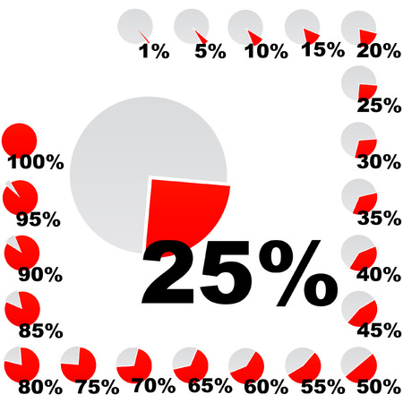 Business statistics vector  のイラスト素材