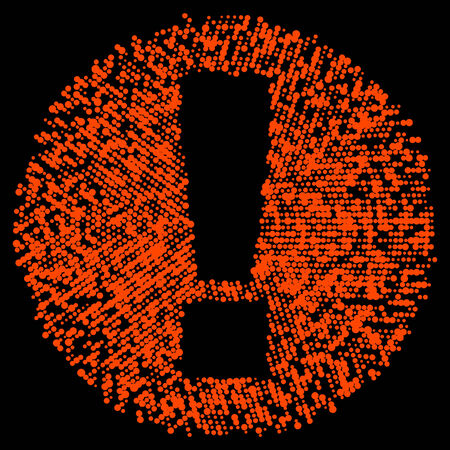 Vector exclamation elementのイラスト素材