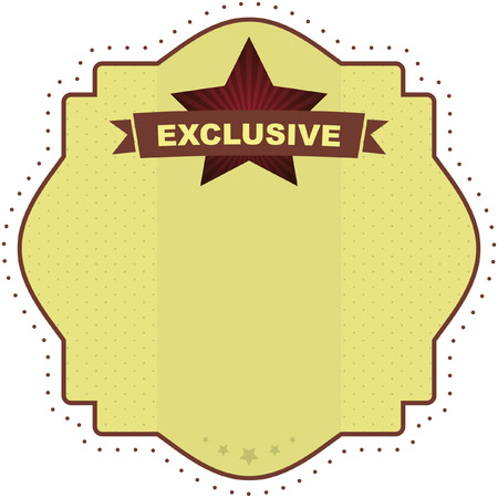Exclusive vector emblem.  のイラスト素材