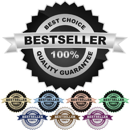 Bestseller emblem.  のイラスト素材