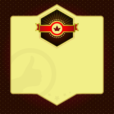 Vector design blank. Vector template.  のイラスト素材