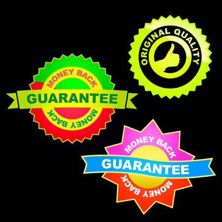 Vector collection of sale labels   のイラスト素材