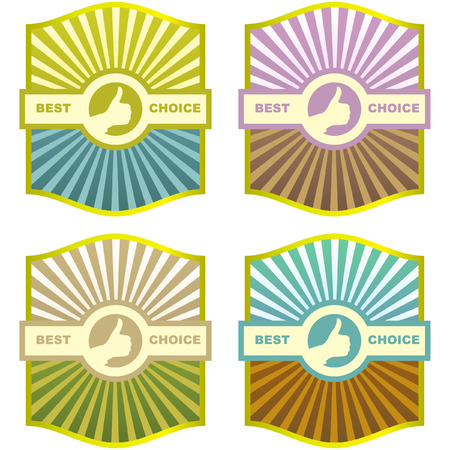 Vector design frames  のイラスト素材