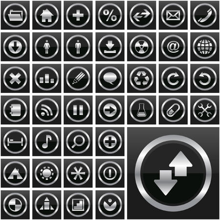 Vector beautiful icon set  のイラスト素材
