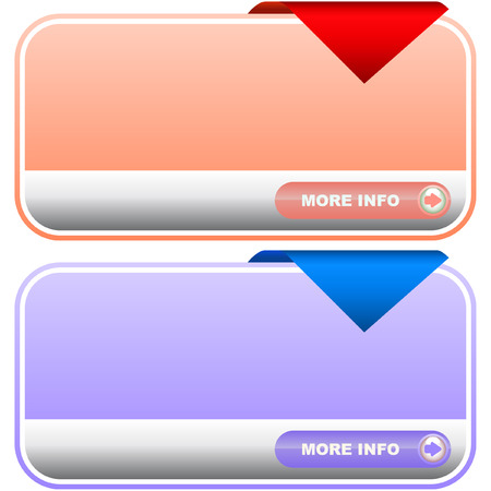 Vector banners  のイラスト素材