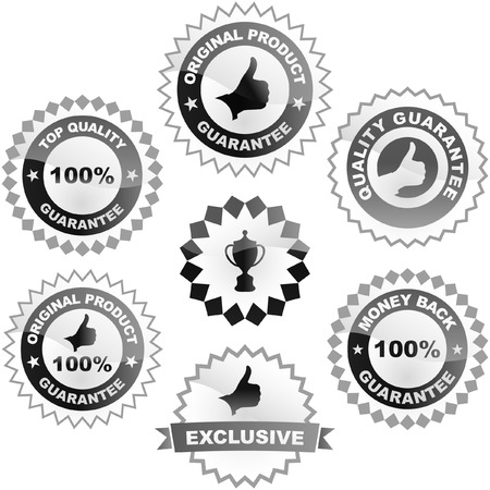 Vector labels for sale.  のイラスト素材