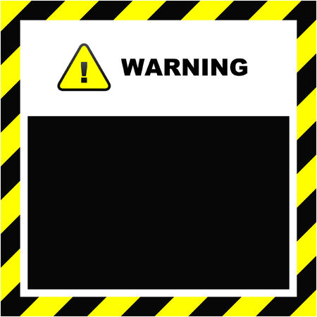 Warning Vector Banner のイラスト素材 ストックフォト 写真素材のstock Foto ストックドットフォト