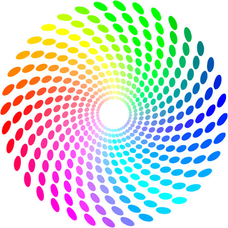 Rainbow design elementのイラスト素材