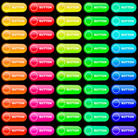 Icon set  のイラスト素材