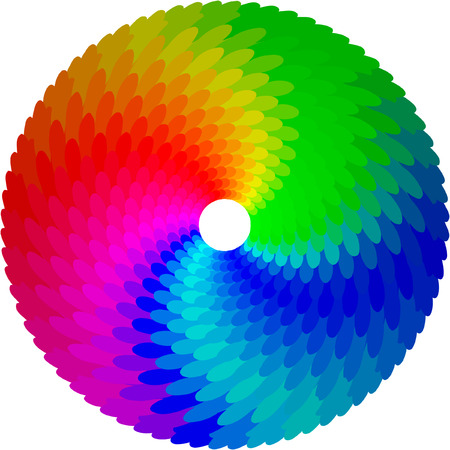 Rainbow design elementのイラスト素材