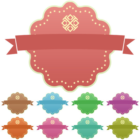 Vector design frames  のイラスト素材