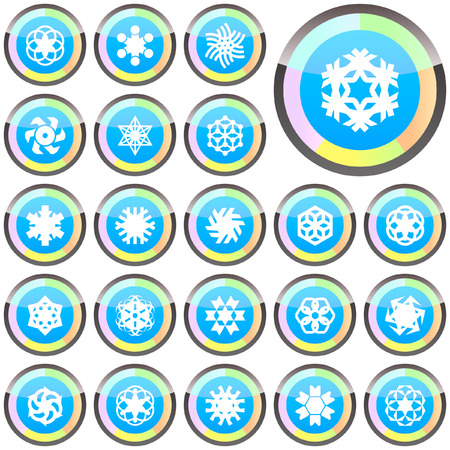 Graphic elements set. Vector illustration.  のイラスト素材