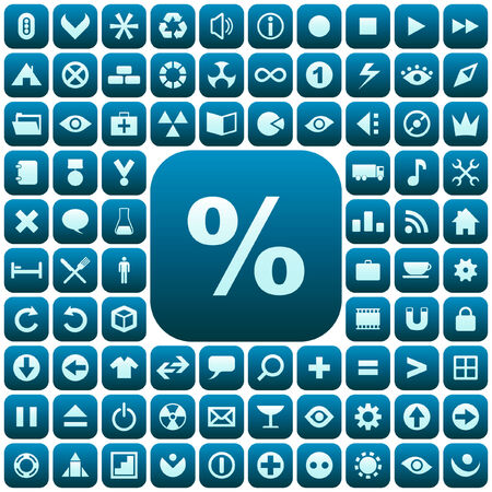 Vector icon set. Great collection.  のイラスト素材