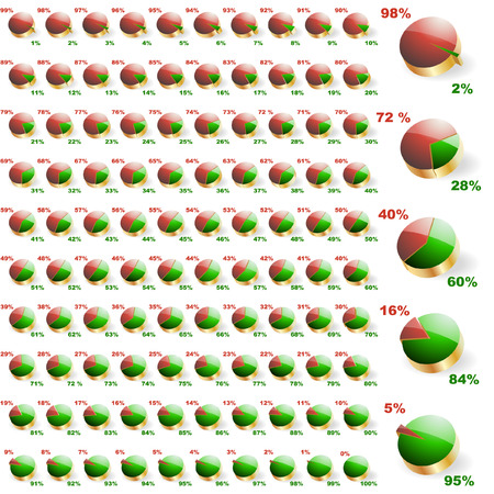 Business statistics vector  のイラスト素材