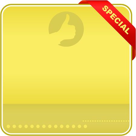 Gold banner for sale  のイラスト素材