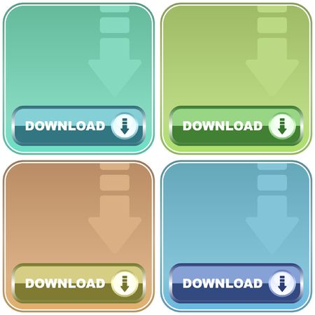 Download elements for web.のイラスト素材
