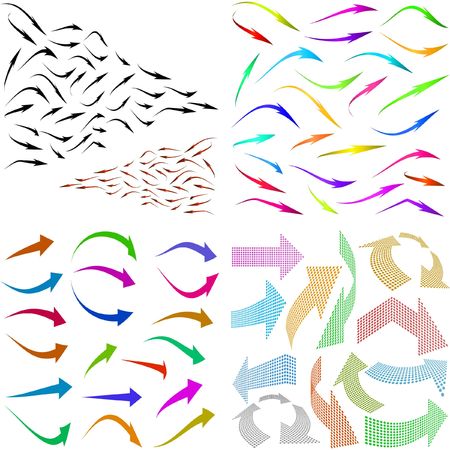 A set of useful arrows.   のイラスト素材