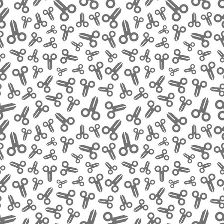 Seamless background with scissors   のイラスト素材