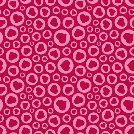 Seamless background with heart.   のイラスト素材