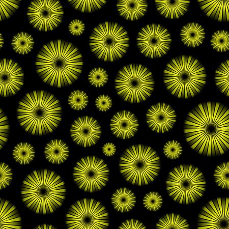 Seamless background with abstract symbols.  のイラスト素材