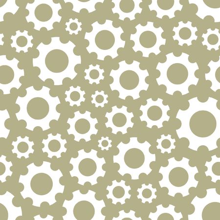 Seamless gears background.  のイラスト素材