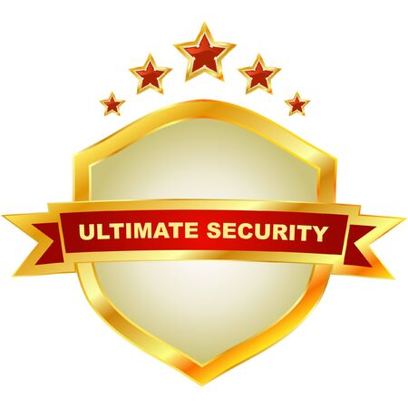 guarantee label.  のイラスト素材