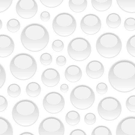 Seamless pattern with water drops. illustration.  のイラスト素材