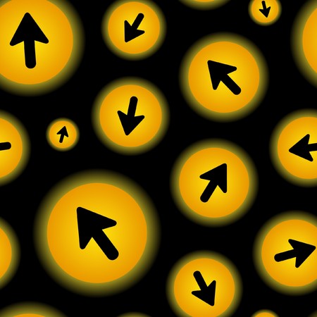 Seamless pattern with arrows  のイラスト素材