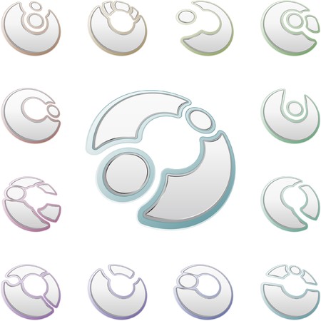 Graphic elements set.のイラスト素材