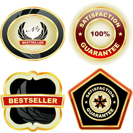 collection of sale labels   のイラスト素材