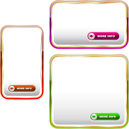  set of sale banner  のイラスト素材