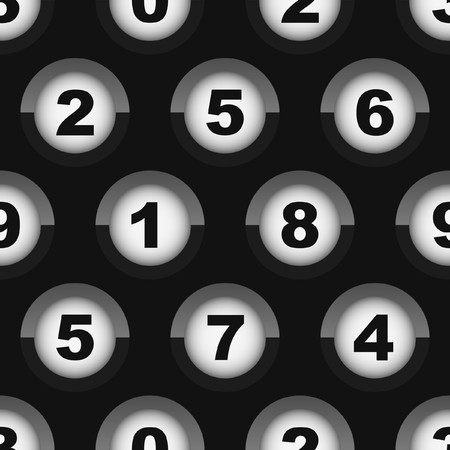 Seamless background with numbers   のイラスト素材