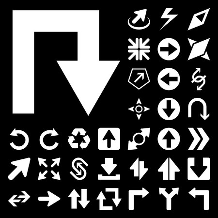 Set of arrows. のイラスト素材