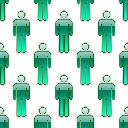 Seamless pattern with male symbol. のイラスト素材