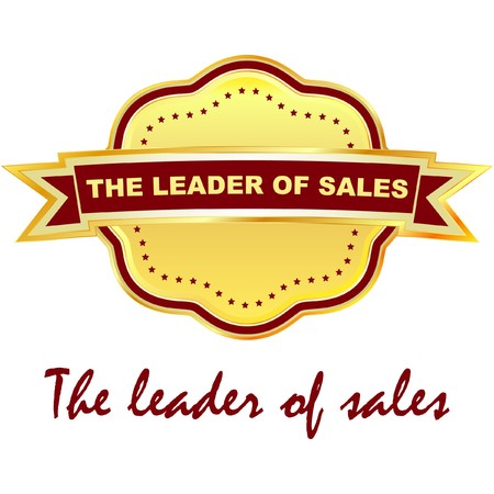 Gold label for sale.のイラスト素材