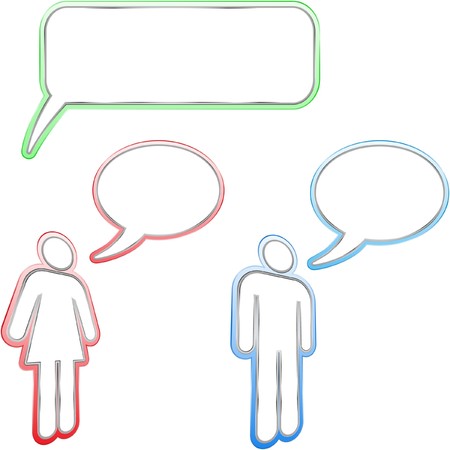  speech bubble. のイラスト素材