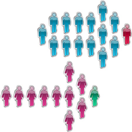 Business concept.  illustration.  のイラスト素材