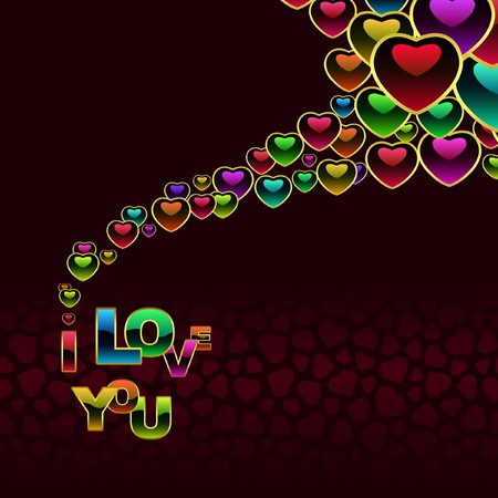 Love background.のイラスト素材